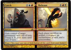 Catch // Release *FOIL Rare* Magic MtG x1 Dragon's Maze SP - Image 1