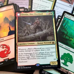 Heaven to Earth Custom Magic Decks - WEREWOLVES WEREWOLF Tribal Red Green Tribal - Image 1