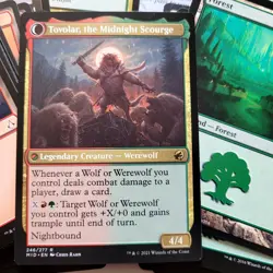 Heaven to Earth Custom Magic Decks - WEREWOLVES WEREWOLF Tribal Red Green Tribal - Image 2