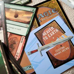 Heaven to Earth Custom Magic Decks - WEREWOLVES WEREWOLF Tribal Red Green Tribal - Image 5