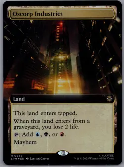 MTG Marvel Spider-Man, Oscorp Industries - Extended Art Foil - Image 1