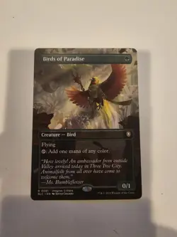 Birds of Paradise (Borderless) Commander: Bloomburrow Regular - Image 1