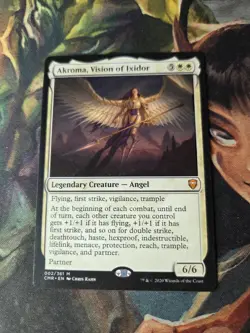 Akroma, Vision of Ixidor CMR NM MTG - Image 2