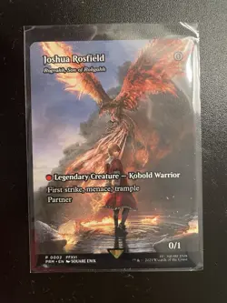 Joshua Rosfield Rograkh Magic Commandfest MTG Final Fantasy Promo English 2025 - Image 1