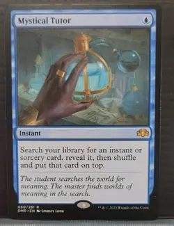 Mtg MYSTICAL TUTOR NM Dominaria Remastered DMR 060/261 -Argo- - Image 1