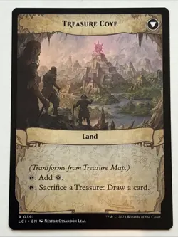 MTG The Lost Caverns of Ixalan Treasure Map Extended Art 0391 NM Rare - Image 2