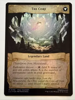 MTG The Lost Caverns of Ixalan Matzalantli, the Great Door Foil 0256 NM Rare - Image 2
