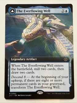 MTG The Lost Caverns of Ixalan The Everflowing Well Extended Art 0363 NM Rare - Image 1