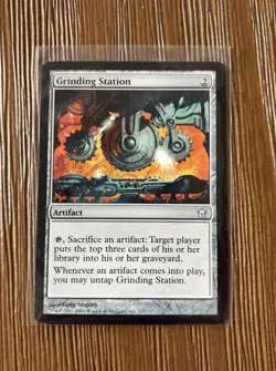 MTG -GRINDING STATION Fifth Dawn (5FN) NM, UNPLAYED! - Image 1