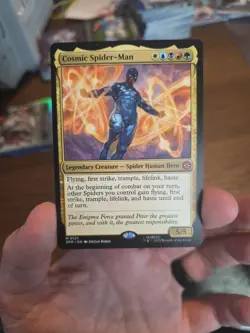 Cosmic Spider-Man - SPM 0127 - NM - MTG Magic the Gathering Spiderman - Image 1