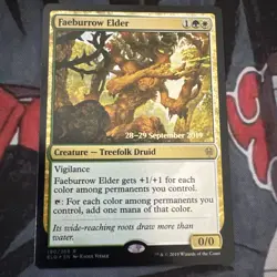 Faeburrow Elder - Prerelease FOIL - Throne of Eldraine - Image 3