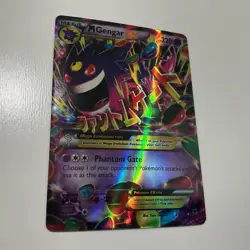 Pokemon M Gengar EX Holo Card 35/119 XY Phantom Forces Ultra Custom Fan Art - Image 1