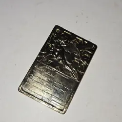 1999 Pokemon 23k Gold Plated Charizard Card Burger King Promo - Loose - Image 5