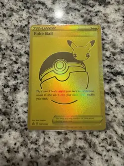 Pokemon Celebrations Pikachu V & PokeBall Gold Promos SWSH145 SWSH146 - Image 5
