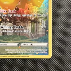 Pikachu Full Art GG30/GG70 Crown Zenith Galarian Gallery Pokemon 2023 NM - Image 5