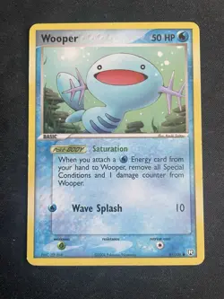 Wooper 81/109 Pokemon TCG Team Rocket Returns MP - Image 1