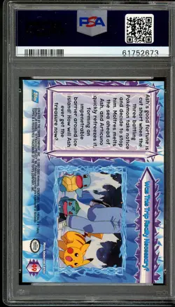 TOPPS CHARIZARD POKEMON WAS THIS TRIP... THE MOVIE 2000 #49 PSA 9 MINT - Image 2