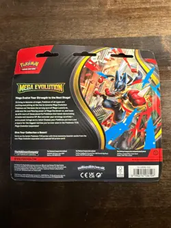 Pokemon Mega Evolution 3 Pack - Blister Factory Sealed (Psyduck) - Image 2
