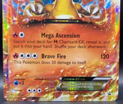 Pokemon Charizard EX XY17 JUMBO Black Star Promo HP - Image 4