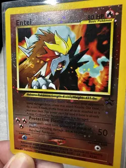 Pokemon TCG Entei Wizards Black Star Promos 34 Holo Promo #244-mint Condition - Image 3
