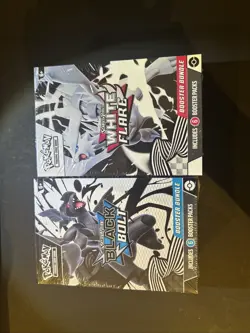 Pokemon TCG Scarlet and Violet Black Bolt and White Flare Booster Bundles Sealed - Image 3