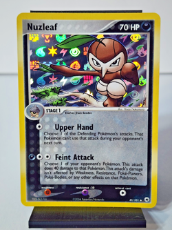 Nuzleaf - 45/101 - EX Hidden Legends - Holo - Pokemon - Image 1