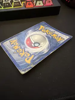 Machamp Pokemon Card 1st Edition 8/102 Holofoil Rare Base Set Damaged - Image 3