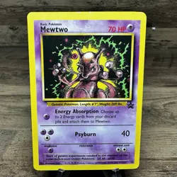 Mewtwo 14/53 Black Star Promo WOTC Pokemon Card - Image 1