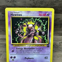 Mewtwo 14/53 Black Star Promo WOTC Pokemon Card - Image 2