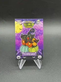 Pokemon Pumpkaboo Holo Collectoons Halloween Card 15 Peru US Seller - Image 1