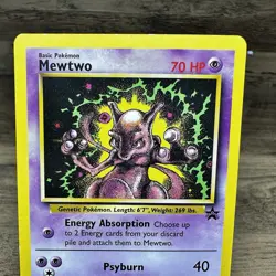 Mewtwo 14/53 Black Star Promo WOTC Pokemon Card - Image 2