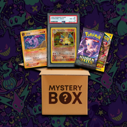 Pokemon Mystery Box - 1 Graded Card (PSA, BGS), 2 Packs, Japanese Holo - Image 1