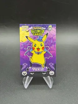 Pokemon Pikachu Costume Holo Collectoons Halloween Card 14 Peru US Seller - Image 1
