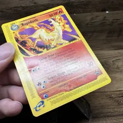 Pokemon Card Rapidash Black Star Promo #51 2002 Vintage WOTC - Image 2