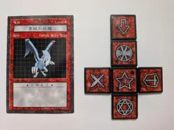 Rare Item Yu-Gi-Oh! Dungeon Dice Monsters Blue-Eyed White Dragon Card - Image 1