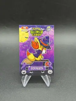 Pokemon Fennekin Costume Holo Collectoons Halloween Card 13 Peru US Seller - Image 1