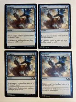 4x Mtg Core Set 2019 M19 Disperse NM Magic The Gathering - Image 1
