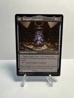MTG Magic Tergrid, God of Fright / Tergrid's Lantern Kaldheim Rare - Image 2