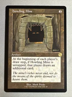 MTG / Howling Mine / BRR / #20 / Regular / Rare / NM - Image 1