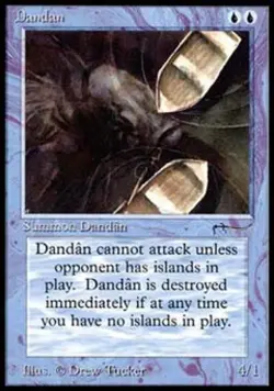 MTG English Dandan NM Normal Arabian Nights - Image 1