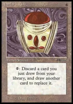 MTG English Jandor's Ring NM Normal Arabian Nights - Image 1