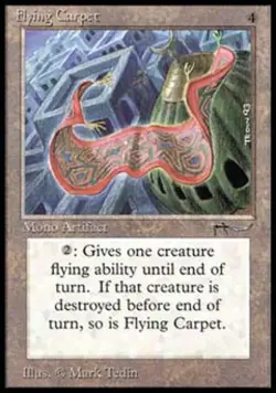 MTG English Flying Carpet NM Normal Arabian Nights - Image 1