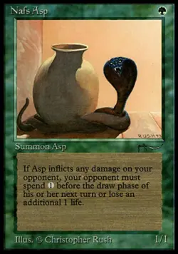 MTG English Nafs Asp (light circle) NM Normal Arabian Nights - Image 1