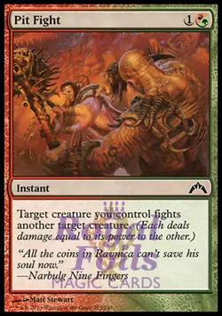 Pit Fight 2x FOIL GTC MTG Gatecrash Common MINT red green - Image 1