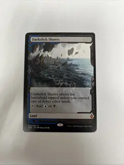 Darkslick Shores Nonfoil Zendikar Rising MTG - Image 1