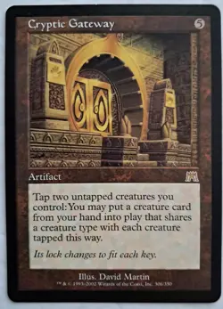 MTG Cryptic Gateway, Onslaught, NM/Unplayed - Image 1