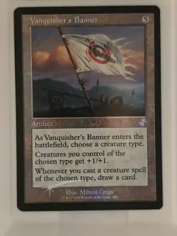 MTG English Vanquisher's Banner NM Foil Time Spiral Remastered - Image 1