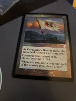 MTG English Vanquisher's Banner NM Foil Time Spiral Remastered - Image 2