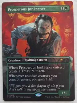 MTG Prosperous Innkeeper, Foil, NM/Unplayed (Secret Lair Drop SLD) - Image 1