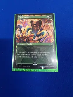 MTG Magic the Gathering Lotus Cobra (307/493) Zendikar Rising LP - Image 1